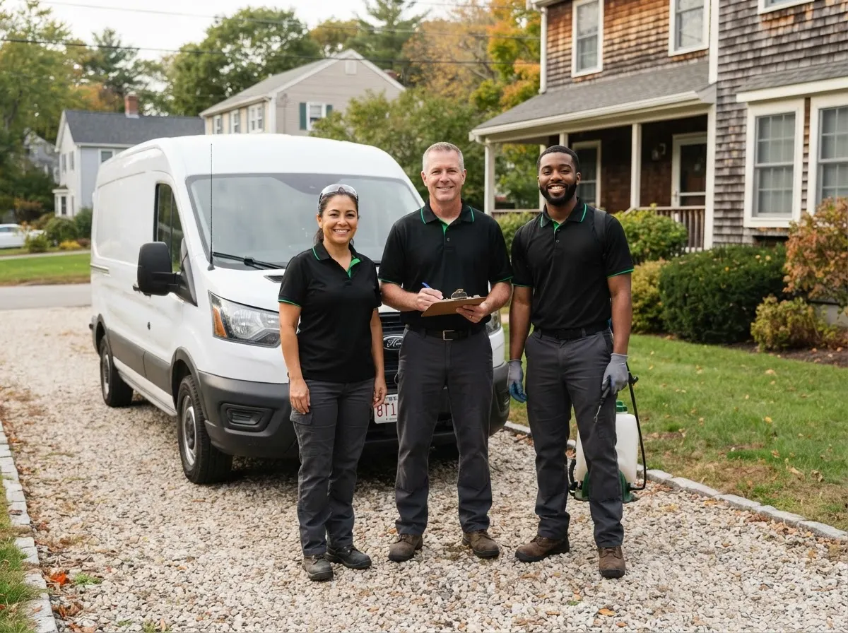The Orevian Pest Solutions team, pest control sevice in Springfield, MA